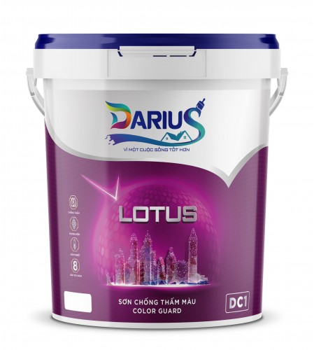 DARIUS LOTUS: Chống thấm màu