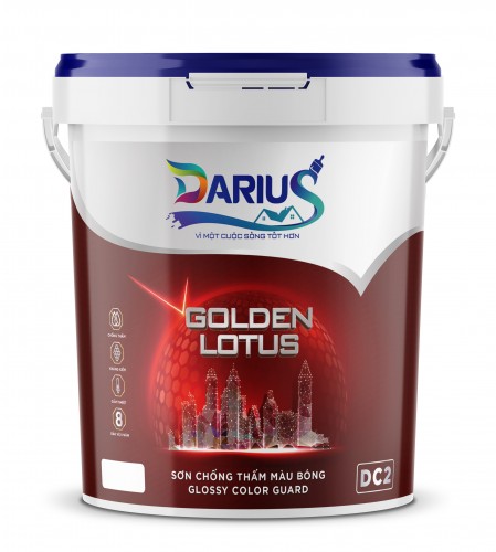 DARIUS GOLDEN LOTUS: Chống thấm màu bóng