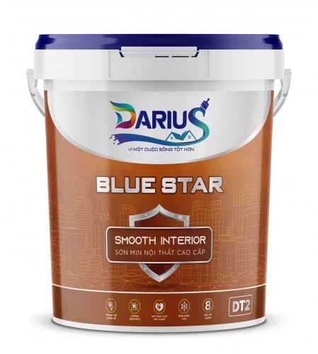 DARIUS BLUE STAR: Sơn mịn nội thất cao cấp